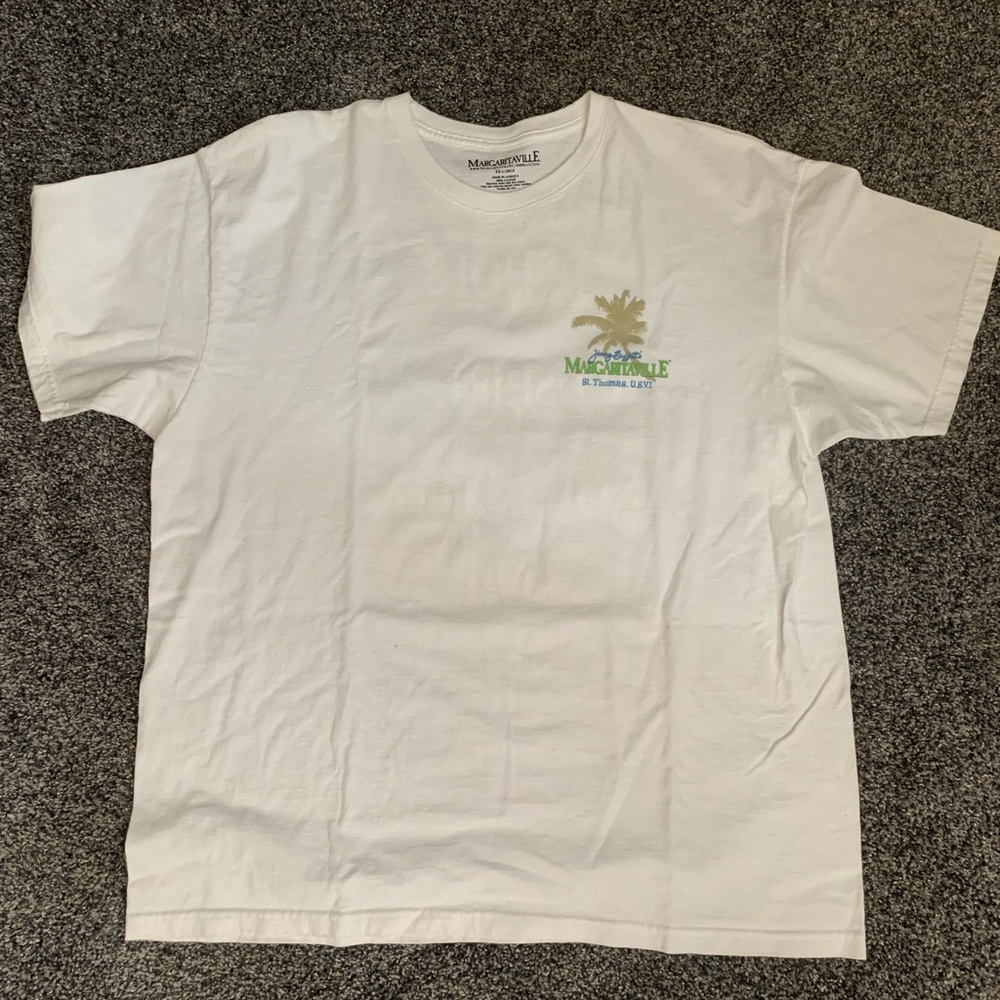 Men’s X-Large white margaritaville shirt